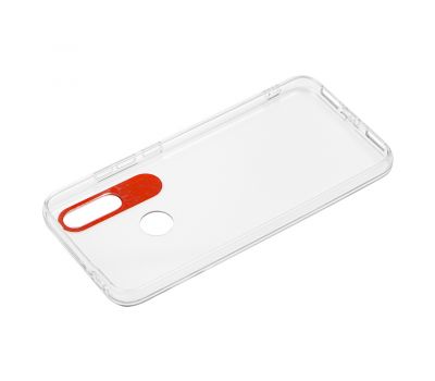 Чохол для Xiaomi Redmi 7 Epic clear прозорий/червоний 1375401