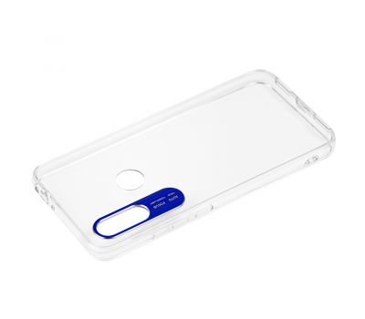 Чохол для Xiaomi Redmi 7 Epic clear прозорий/синій 1375406