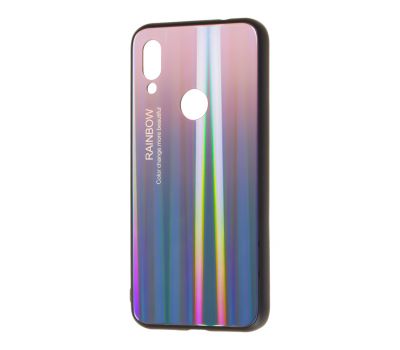 Чохол для Xiaomi Redmi 7 Rainbow glass чорний 1375858