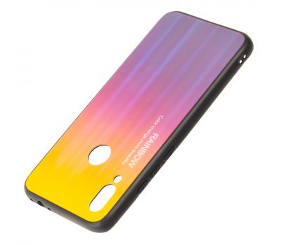 Чохол для Xiaomi Redmi 7 Rainbow glass червоний 1375841