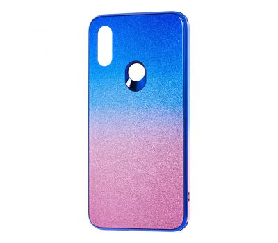 Чохол для Xiaomi Redmi 7 Ambre glass "рожево-блакитний"