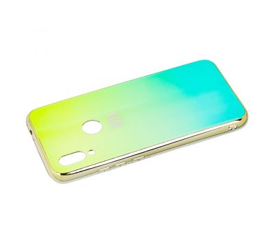 Чохол для Xiaomi Redmi 7 Aurora з лого зелений 1375284