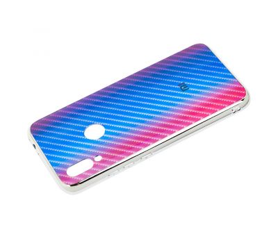 Чохол для Xiaomi Redmi 7 Carbon Gradient Hologram синій 1375344