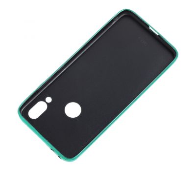Чохол для Xiaomi Redmi 7 Carbon Gradient Hologram зелений 1375333
