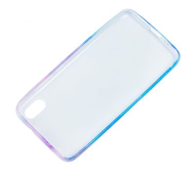 Чохол для Xiaomi Redmi 7A "силікон Mix" мармур блакитний 1376320