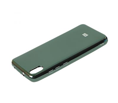 Чохол для Xiaomi  Redmi 7A Silicone case (TPU) темно-зелений 1376803