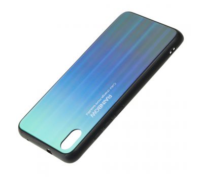 Чохол для Xiaomi Redmi 7A Rainbow glass синій 1376767