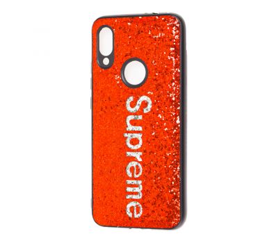 Чохол для Xiaomi Redmi 7 Supreme Glitter червоний