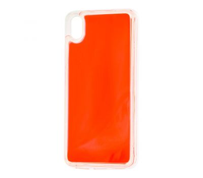 Чохол для Xiaomi Redmi 7A "рідкий пісок" помаранчевий