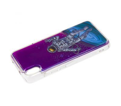 Чохол для Xiaomi Redmi 7A "рідкий пісок" фіолетовий космос 1376310