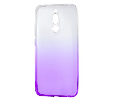 Чохол для Xiaomi Redmi 8 Gradient Design біло-фіолетовий
