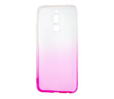 Чохол для Xiaomi Redmi 8 Gradient Design біло-рожевий