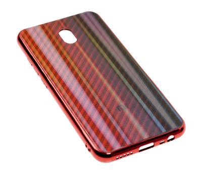 Чохол для Xiaomi Redmi 8A Carbon Gradient Hologram червоний 1377445