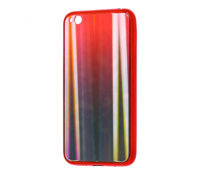 Чохол для Xiaomi Redmi Go Aurora glass червоний