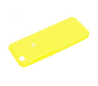 Чохол для Xiaomi Redmi Go Silicone Full лимонний 1378406