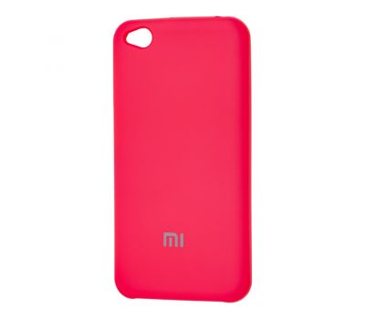 Чохол для Xiaomi Redmi Go Silky Soft Touch "рожевий"