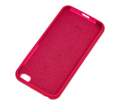 Чохол для Xiaomi Redmi Go Silicone Full рожево-червоний 1378413
