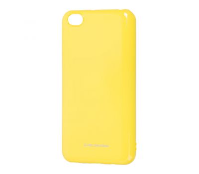 Чохол для Xiaomi Redmi Go Molan Cano Jelly глянець жовтий
