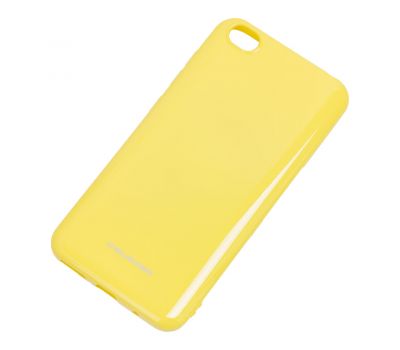 Чохол для Xiaomi Redmi Go Molan Cano Jelly глянець жовтий 1378349