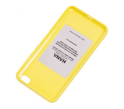 Чохол для Xiaomi Redmi Go Molan Cano Jelly глянець жовтий 1378350