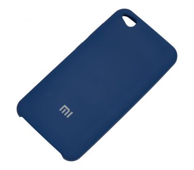 Чохол для Xiaomi Redmi Go Silky Soft Touch "синій" 1378481