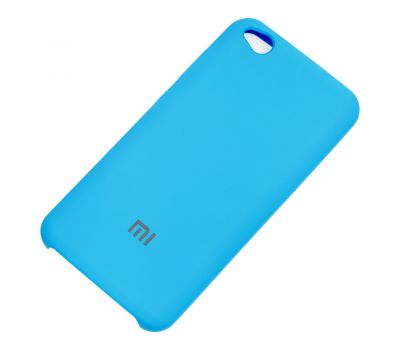 Чохол для Xiaomi Redmi Go Silky Soft Touch "блакитний" 1378436
