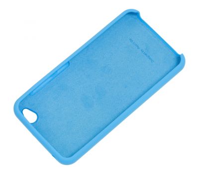 Чохол для Xiaomi Redmi Go Silky Soft Touch "блакитний" 1378437