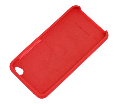 Чохол для Xiaomi Redmi Go Silky Soft Touch "червоний" 1378446