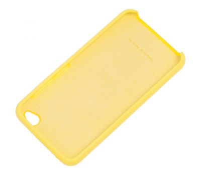 Чохол для Xiaomi Redmi Go Silky Soft Touch "лимонний" 1378452