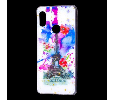 Чохол для Xiaomi Redmi Note 5 / Note 5 Pro Flowers Confetti "Paris"