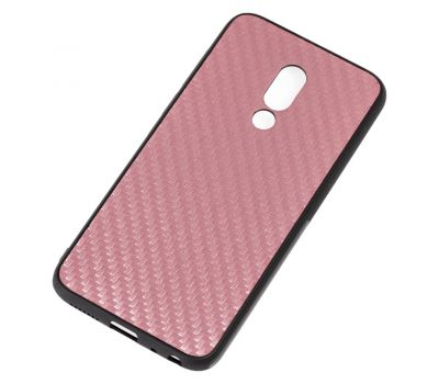 Чохол для Meizu 16 hard carbon рожевий 138718
