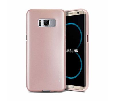 Чохол для Samsung Galaxy S8+ (G955) Mercury iJelly Metal рожевий