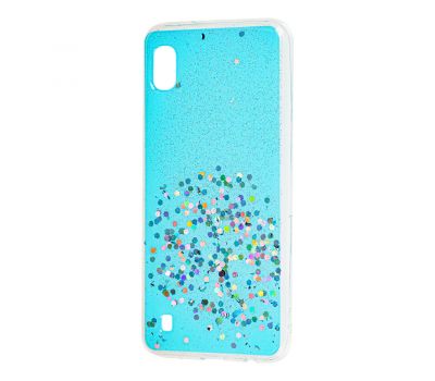 Чохол для Samsung Galaxy A10 (A105) glitter star цукерки м'ятний 1382905