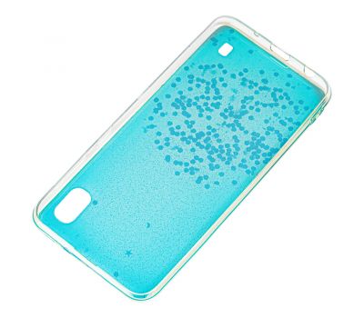 Чохол для Samsung Galaxy A10 (A105) glitter star цукерки м'ятний 1382907