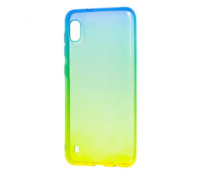 Чохол для Samsung Galaxy A10 (A105) Gradient Design жовто-зелений 1382929