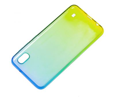 Чохол для Samsung Galaxy A10 (A105) Gradient Design жовто-зелений 1382931