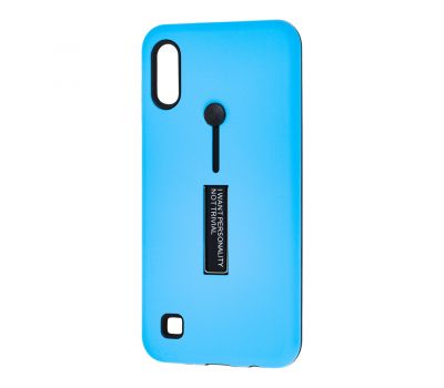 Чохол для Samsung Galaxy A10 (A105) Kickstand блакитний 1382994