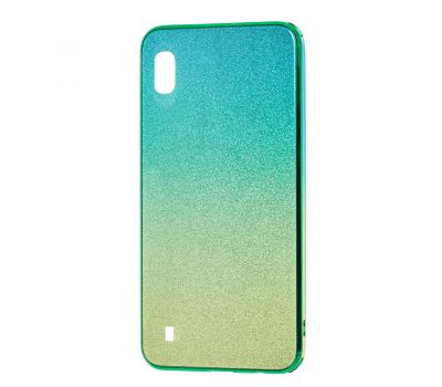 Чохол для Samsung Galaxy A10 (A105) Ambre glass "салатово-бірюзовий"