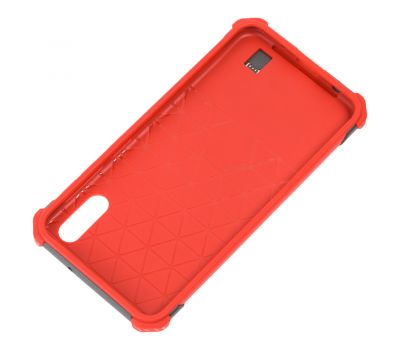 Чохол для Samsung Galaxy A10 (A105) техно сіро-червоний 1383531