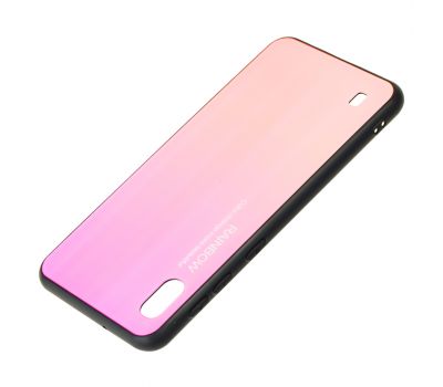 Чохол для Samsung Galaxy A10 (A105) Rainbow glass рожевий 1383243