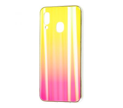 Чохол для Samsung Galaxy A40 (A405) Aurora glass жовтий