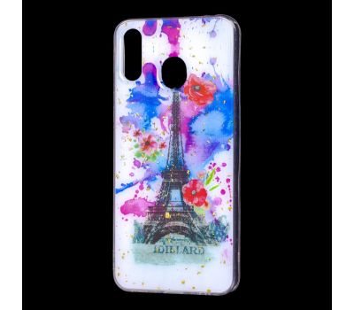 Чохол для Samsung Galaxy M20 (M205) Flowers Confetti "Paris"