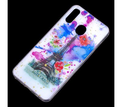Чохол для Samsung Galaxy M20 (M205) Flowers Confetti "Paris" 1388966