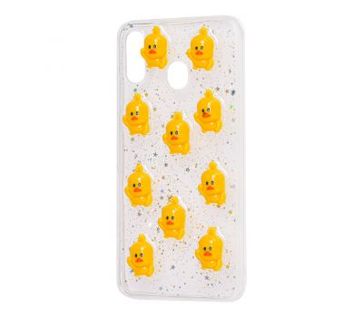 Чохол для Samsung Galaxy M20 (M205) 3D confetti "качки"