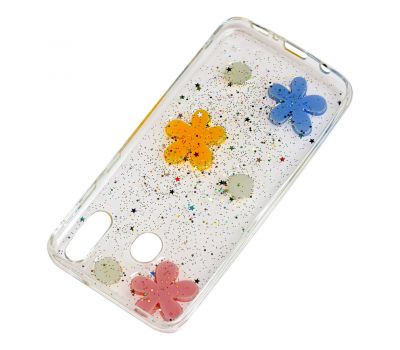 Чохол для Samsung Galaxy M20 (M205) 3D confetti "ромашка" 1388958