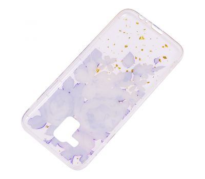Чохол для Samsung Galaxy J6 2018 (J600) Flowers Confetti "піони" 1388717