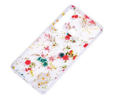 Чохол для Samsung Galaxy A9 2018 (A920) Flowers Confetti "польові квіти" 1388365