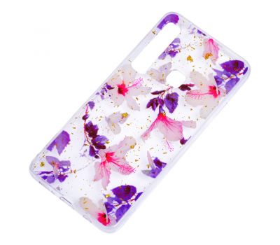 Чохол для Samsung Galaxy A9 2018 (A920) Flowers Confetti "китайська фіолетова троянда 1388356