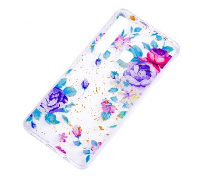 Чохол для Samsung Galaxy A9 2018 (A920) Flowers Confetti "квіти" 1388371