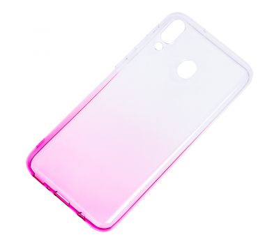 Чохол для Samsung Galaxy M20 (M205) Gradient Design рожево-білий 1389005